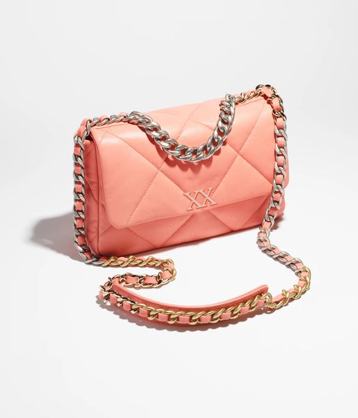 Single -Umhängetasche Mode klassische Frauenhandtasche Schafkinne weiches Material Metall Dual Color Chain Schnallen Design Style Futter Reißverschluss weiß rosa grün