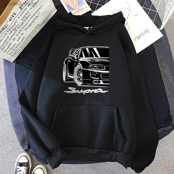 Herren Hoodies Sweatshirts Herren Kapuzenpullover Streetwear Anime_Men_s Streetwear Auto Herren Kapuzenpullover Hip Hop Sweatshirt Jungen Mantel Sweatshirt Kleidung Neuer Stil Q231110