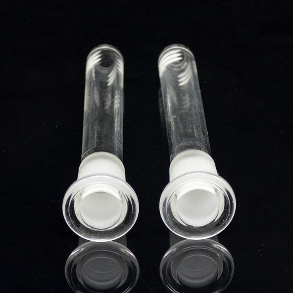 Neues Glas-Downstem Insert Core transparentes Glasrohr für Wasserpfeifen für Ölplattformen Glasbongs Wasserpfeifen