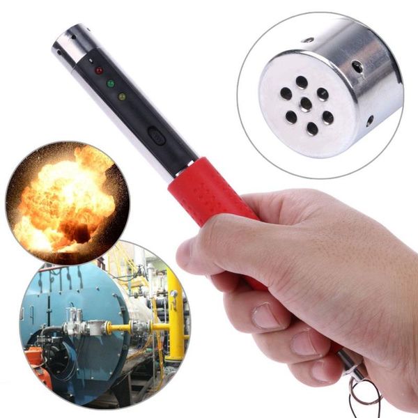 Mini indicatore portatile di perdite di gas combustibile portatile Freeshiping Rilevatore di perdite di metano propano GPL con allarme sonoro per uso domestico Indus Ebpq