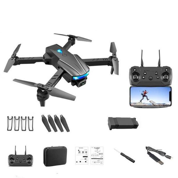Kameralı drone mini drone 4K HD çift wifi kızılötesi engel kaçınma RC helikopter quadcopter oyuncak hediye hkcbu
