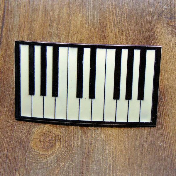 Ремни моды музыкальная пряжка с пряжкой металлические фортепианные клавиши цинк сплав для мужчин и женских аксессуаров одежды