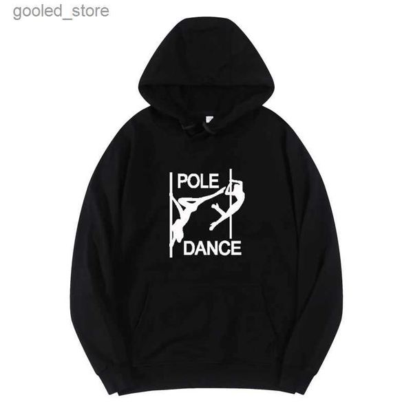 Felpe con cappuccio da uomo Felpe pole dance grafiche divertenti felpe da donna grafiche felpe unisex con cappuccio da uomo Novità felpe con cappuccio streetwear per ragazze adolescenti ragazzi Q231110