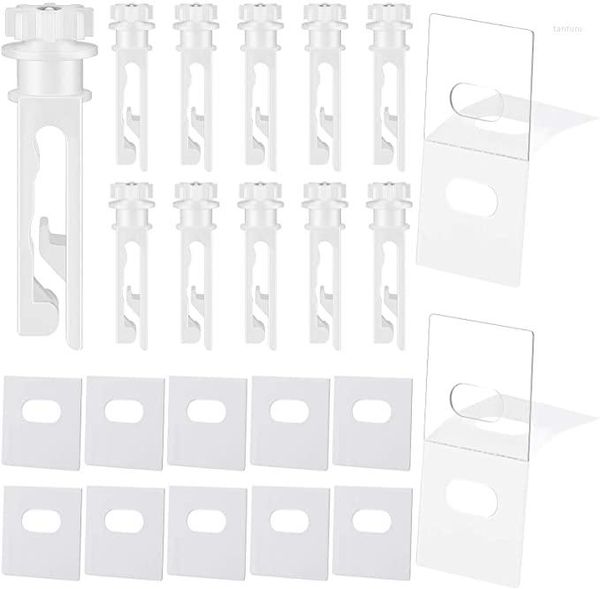 Linguette di riparazione per tende verticali per tende e finestra di sostituzione dello stelo per riparazione di tende mancanti rotte 24