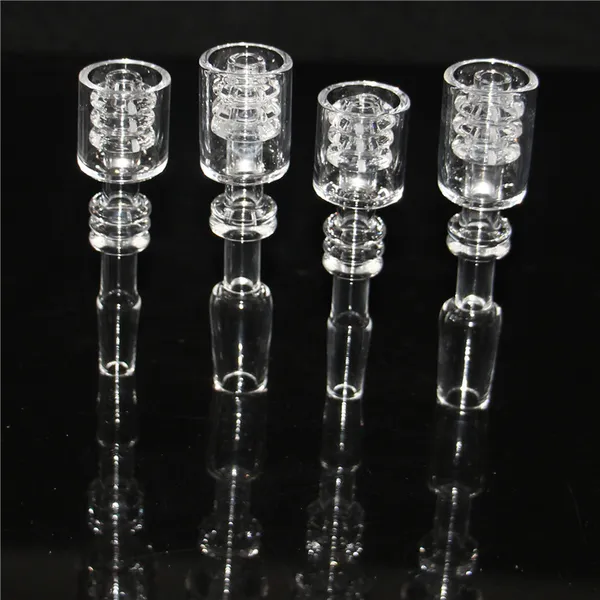 Diamond Knot Quartz Enail Banger 10mm 14mm 18mm Männlich Weiblich Abgeschrägte Kante E Nail Banger Für Glasbongs Wasserpfeife Aschefänger