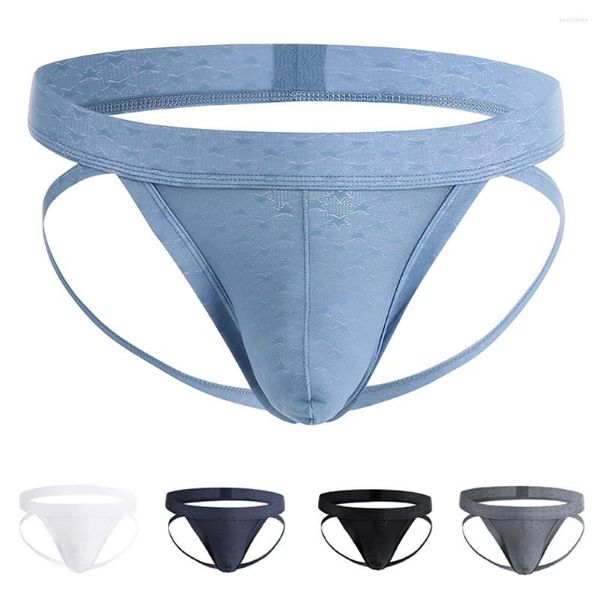 Herren Luxusunterwäsche Unterhose unter Tragen kurz sexy sexy Low-Rise-Jock-Gurt-Slips Tanga T-Back G-String Dessous atmungsaktuelle männliche bequeme Schubladen Kecks Zp8e