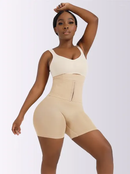 Mulheres Shapers Mulheres Hip Lifting Calças Abominal Aperto Forte Breasted Cintura Emagrecimento Pós-Operatório Reparação Feminina Bodysuits