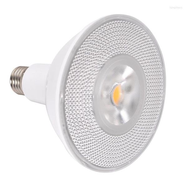 10pcs LED COB Spotlight 38 Bulbo 30 20 85-265V 9W 15W 18W E27 Luz de lâmpada de iluminação de iluminação diminuída