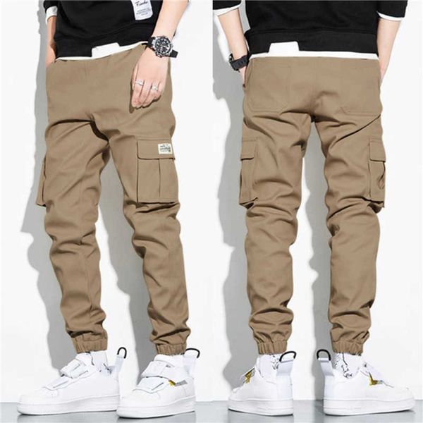 Pantaloni da uomo Inverno i Warm Fleece Cargo Pants Uomo 2023 New Streetwear Plus Size Bla Joggers Uomo Casual ermal Pantaloni 3xl Uomo Pantaloni Z0410