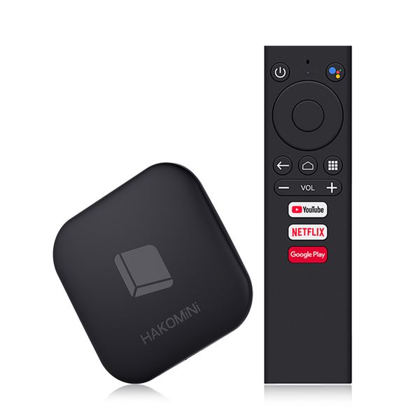 Hako Mini Y2 Android 9 Akıllı TV Kutusu Google Sertifikalı Amlogic S905Y2 2GB 8GB 1000M 4K 5G WiFi Sertifikalı Medya Oyuncu Seti Üst Kutusu