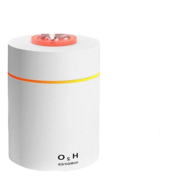 Umidificador de ar inteligente anti-seco queimar 240ml usb portátil óleo essencial aromaterapia difusor carro casa purificador spray com lâmpada led kxkqh