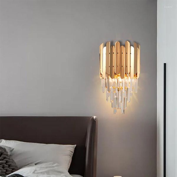 Lampade da parete Lampada da terra per soggiorno Disegni neri Sfera di vetro moderna in ferro battuto in legno