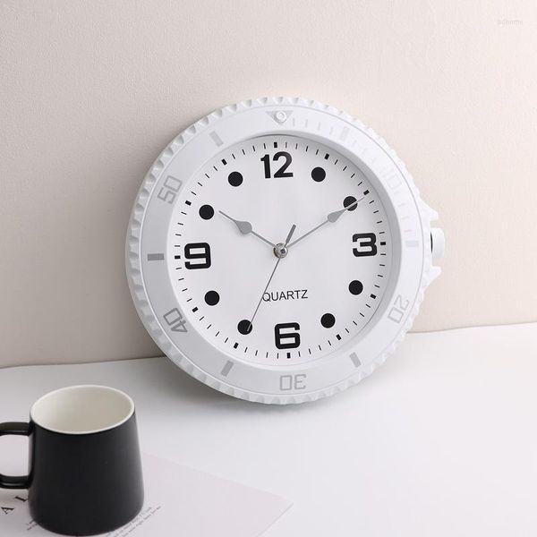 Relógios de parede Design moderno Relógio pendurado Relógio silencioso Sala de estar criativa estética estética RELOJA RELOJ RELOJA DECORAÇÃO HOME