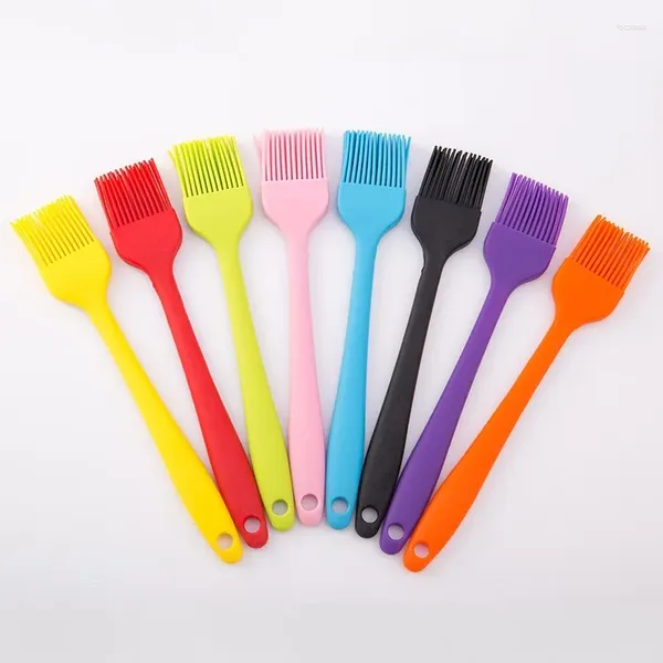 Ferramentas escova de churrasco de silicone cozinhar churrasco resistente ao calor escovas de óleo suprimentos de cozinha barra bolo utensílio de cozimento