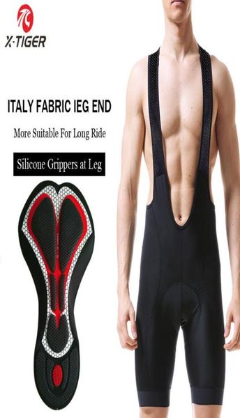 Bib shorts para ciclismo pro race, com pinças italianas de 5cm, calça leve de alta densidade, almofada de gel 5d para longos períodos de passeio6381679