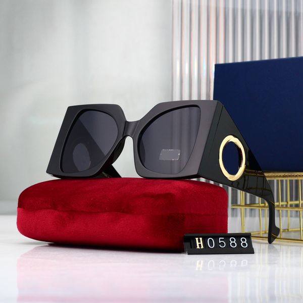Suunnittelija Channel Cycle Ylellinen muoti nainen Miesten aurinkolasit Timantti Neliö Aurinkovarjo kristallin muotoinen aurinko täysi paketti_voghion.com