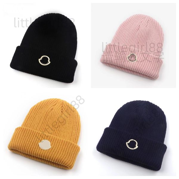 Moda Skullcap Designer Homens e Mulheres Chapéus de Malha Outono Lã Caps Alfabeto Jacquard Unissex Cashmere Letras Casual Crania Outdoor Caps 2023