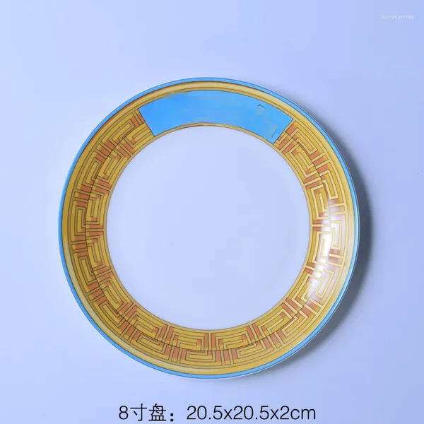 Pratos Osso China Placa Conjunto de Café Utensílios de Mesa Domésticos Bolo de Copo de Cerâmica Pode Ser Comprado Sozinho