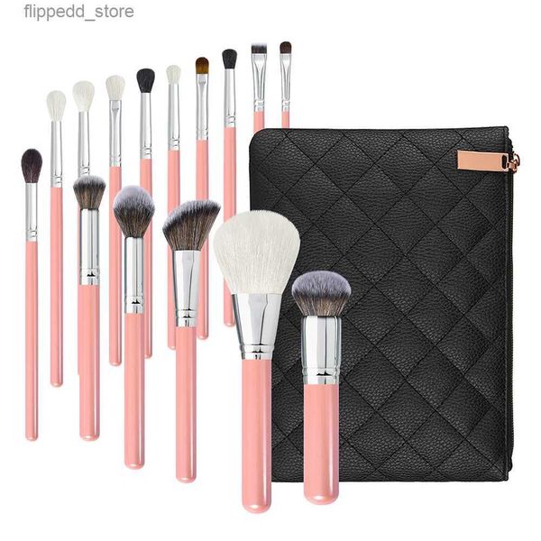 Pincéis de maquiagem 16pcs26pcs Blending Makeup Brushes Set Blush Foundation Concealer Eyeshadow Powder Cosmetic Brush Soft Face Make Up Ferramentas de beleza Q231110