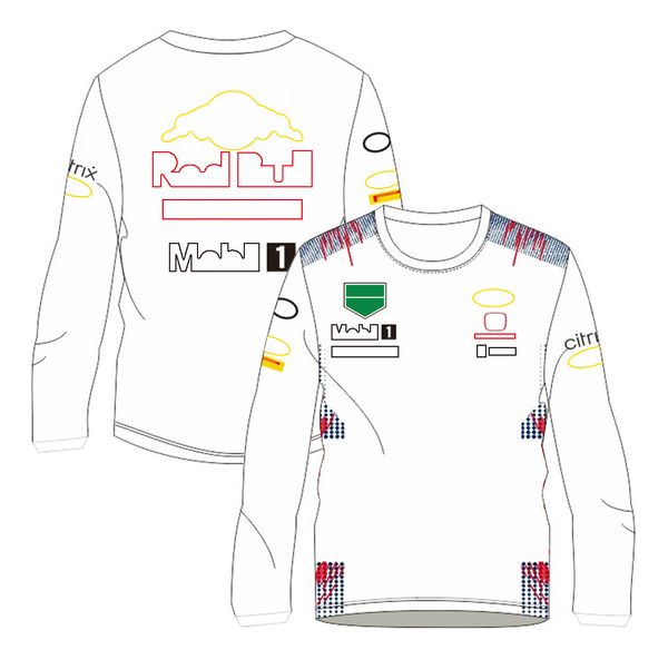 2023 Yeni Moto Racing Sweatshirt Uzun Kollu T-Shirt Sıradan Motosiklet Sweatshirt Hız Kuru T-Shirt Özelleştirilmiş Boyut