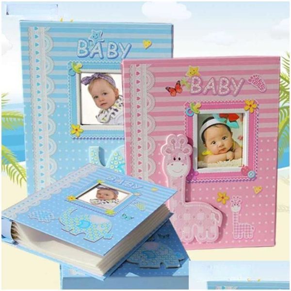 Альбом книги альбомы книги 6 дюймов 200 страниц вставка типа P o альбом Baby Growth Memorial Happy Times record Creative Children Giftsl231 Otowa