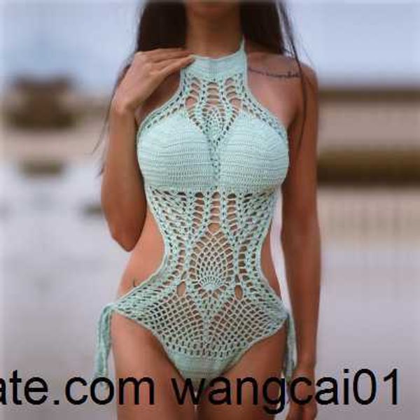 New Cotton Cotton Bodysuit artesanal Mulheres Sexy Backss Leves Suits