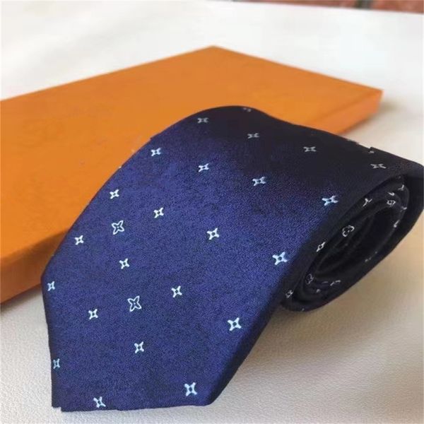 Designer Cocondia de seda masculino Business Silk Ties Decowwear Jacquard Business Tie Wedding 001