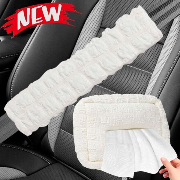 Neue Auto Weiche Puff Tissue Box Sitz Zurück Speicher Tasche Autos Sitz Gürtel Schulter Pad Schutz Zubehör Auto Innen Lagerung werkzeuge