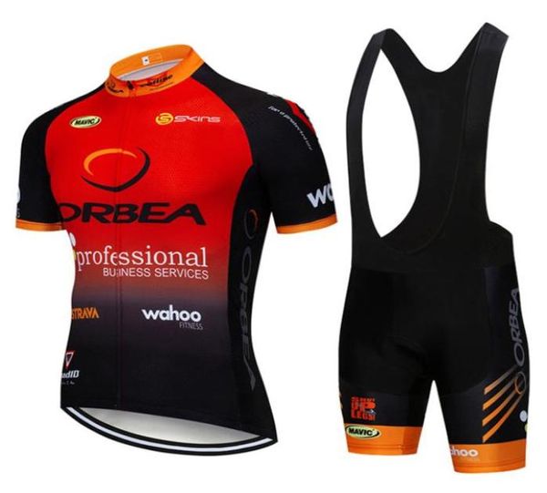 2020 verão orbea equipe ciclismo camisa de secagem rápida ropa ciclismo dos homens roupas bicicleta gel respirável almofada bib conjuntos curtos men9312093