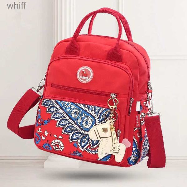 Sacos de fraldas multi-função estilo étnico múmia maternidade saco de fraldas mochila para bebê cuidados infantis moda bolsa maternidadel231110