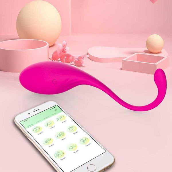 Vibratoren App Bluetooth App Fernbedienung Kegel Ball USB Jump Egg Erwachsene Spaßprodukte