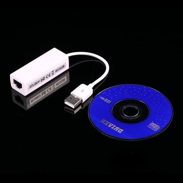 Бесплатная доставка USB-Ethernet Lan RJ45 Сетевая карта для Mac ПК Ноутбук Windows Vista XP Сетевой адаптер Sbjaf