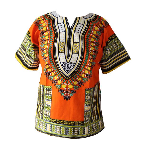 Мужские футболки xxxl африканская мода Dashiki Design Floral Dress African Традиционное принт Dashiki платье для мужчин и женщин 230408