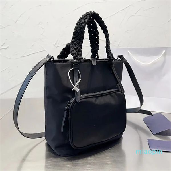2024-Mylon Hobos, дизайнерская сумка в стиле ретро, вязаная сумка-тоут, женская винтажная сумка, сумки через плечо для девочек