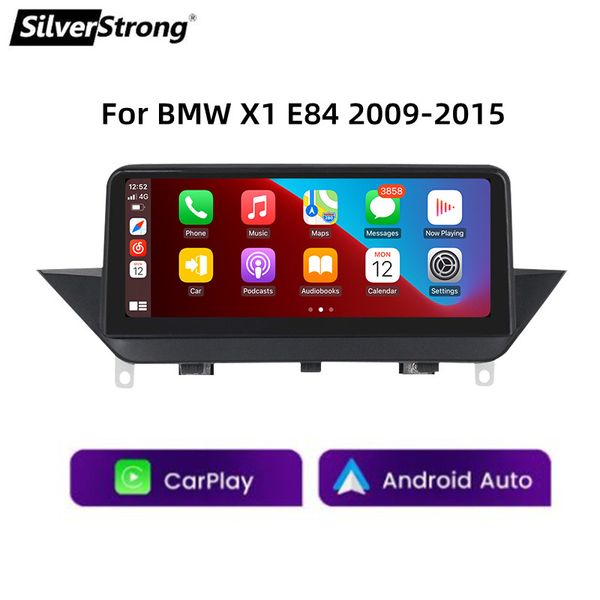 Multimídia sem fio do Apple CarPlay Android Auto Car Player Multimedia para BMW X1 E84 2009-2015 Unidade de tela estéreo de vídeo Linux