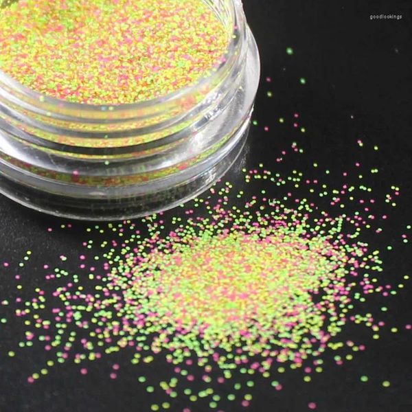 Glitter per unghie 2023 12 colori Art Dust Tool Kit Gemma acrilica Strumenti per smalto Decorazioni 3D Polvere