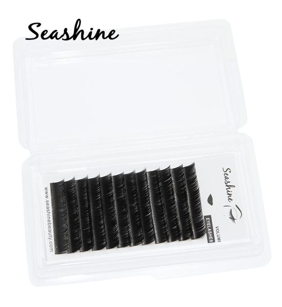 Seashine 815 mm flache Wimpern aus Kaschmir, Wimpernverlängerung, Ellipsen-Wimpernmaterialien, dicke Wimpern, einzelne Wimpern 3133357