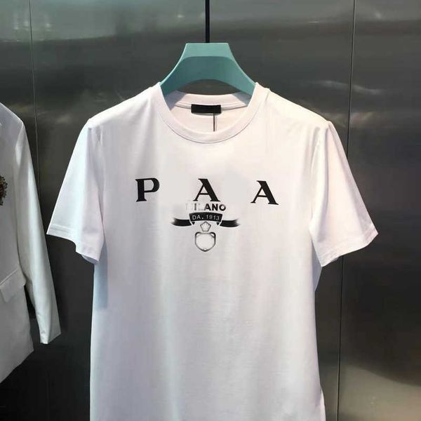 2023 maglietta delle nuove donne del progettista camicia di fascia alta T-shirt manica ricamata Fox graffiti stampa allentata girocollo T-shirt per uomo donna M-4XL # 05