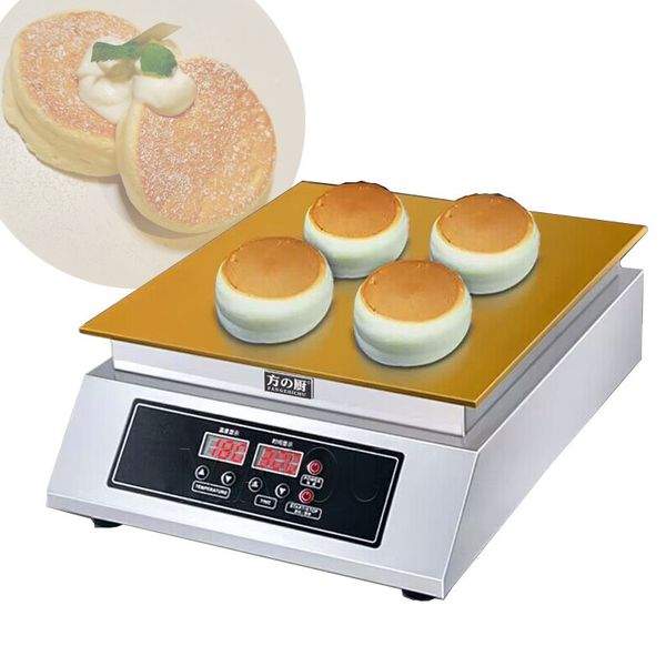 Kommerzielle Souffle Maker Antihaft-Souffle-Maschine Dorayaki Muffin Maker Elektrische japanische Souffle Pfannkuchen-Maschine