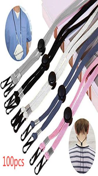 Neue verstellbare Maske Lanyard Extender Ohrschoner Maskenbandhalter DIY Herstellung von Lieferungen Maske Nähen Gummiband Cord1653708