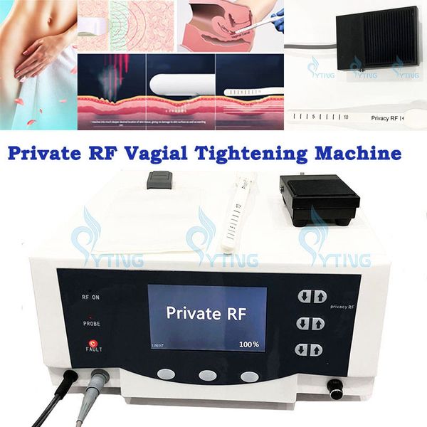 Máquina privada de rf thermiva, máquina de aperto vaginal rf suave, rejuvenescimento da vagina, lábios, aperto de mulheres, cuidados privados