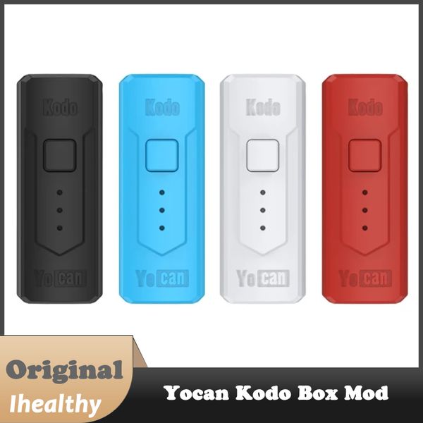 Yocan Kodo Kutu Mod 400mAh Pil Ayarlanabilir Voltaj Elektronik Sigara Vape Desteği 510 İplik Atomizer Buharlaştırıcı