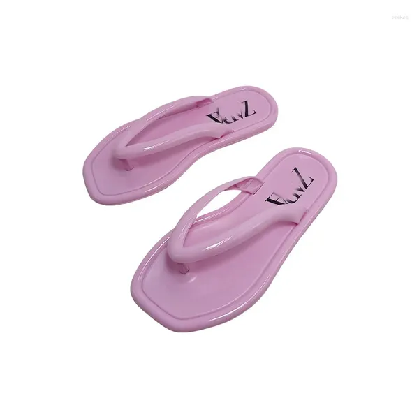 Hausschuhe Mx27 Familie Flip Flops Damenschuhe Europäische und amerikanische große Marke Kristall Damen Sandalen 2023 Summe