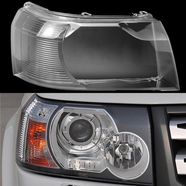 Auto Luce Tappi Per Land Rover Freelander 2 2007 2008 2009 2010 2011 2012 Auto Faro Copertura Paralume Lampada Lente In Vetro caso