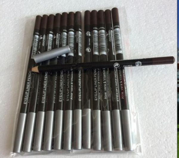 epacket kaliteli en düşük satan iyi yeni eyeliner dudak pencil on iki farklı renkler brownbl5502616