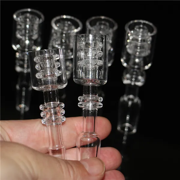 Acessórios de fumantes de nó de diamante mais recentes quartzo enail bangers 10mm 14 mm articulação masculina para petróleo Dab Rigs Banger Nails