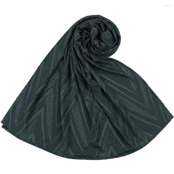 Roupas étnicas Dubai Silk 03 Diamond Pattern 2023 Est Stretchy Hijab Scarfs Netherland Vendendo