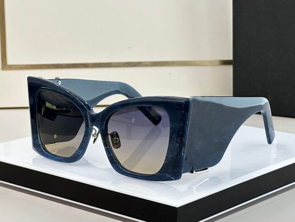 Übergroße Brille, polarisierte Sonnenbrille, Schmetterlingsgläser, kleines Gesicht, Streetstyle, modische Persönlichkeit, Sonnenbrille, trendige Avantgarde-Brille mit Box