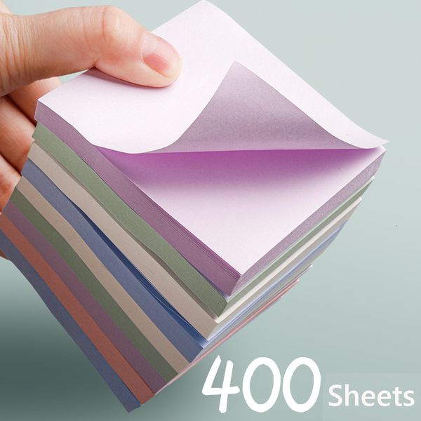 Not Defteri 400 Çizyollar Memo Pad Notes Morandi Renk Kırtasiye Gönderme Ofis Malzemeleri Bookmark Sticker Seti 230408