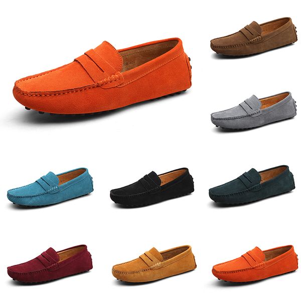 scarpe casual da uomo Espadrillas triple nero navy marrone vino rosso tortora verde Sky Blue Borgogna caramelle sneakers da uomo jogging all'aperto camminando trentaquattro